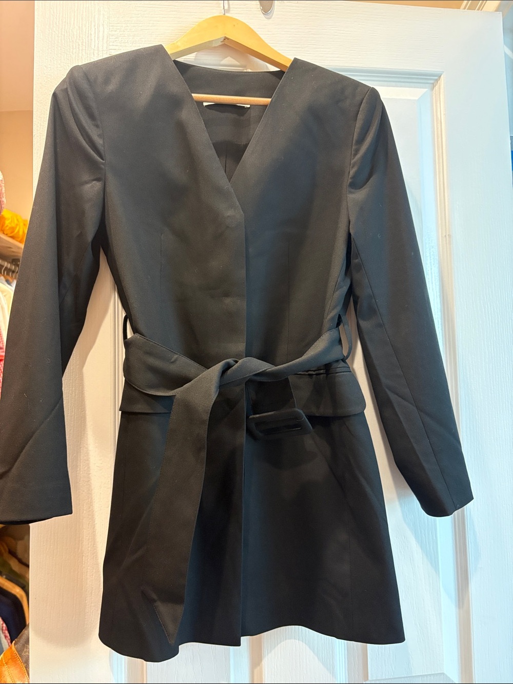 ABERCROMBIE BLXCK MINI BLAZER DRESS- size XS PETITE